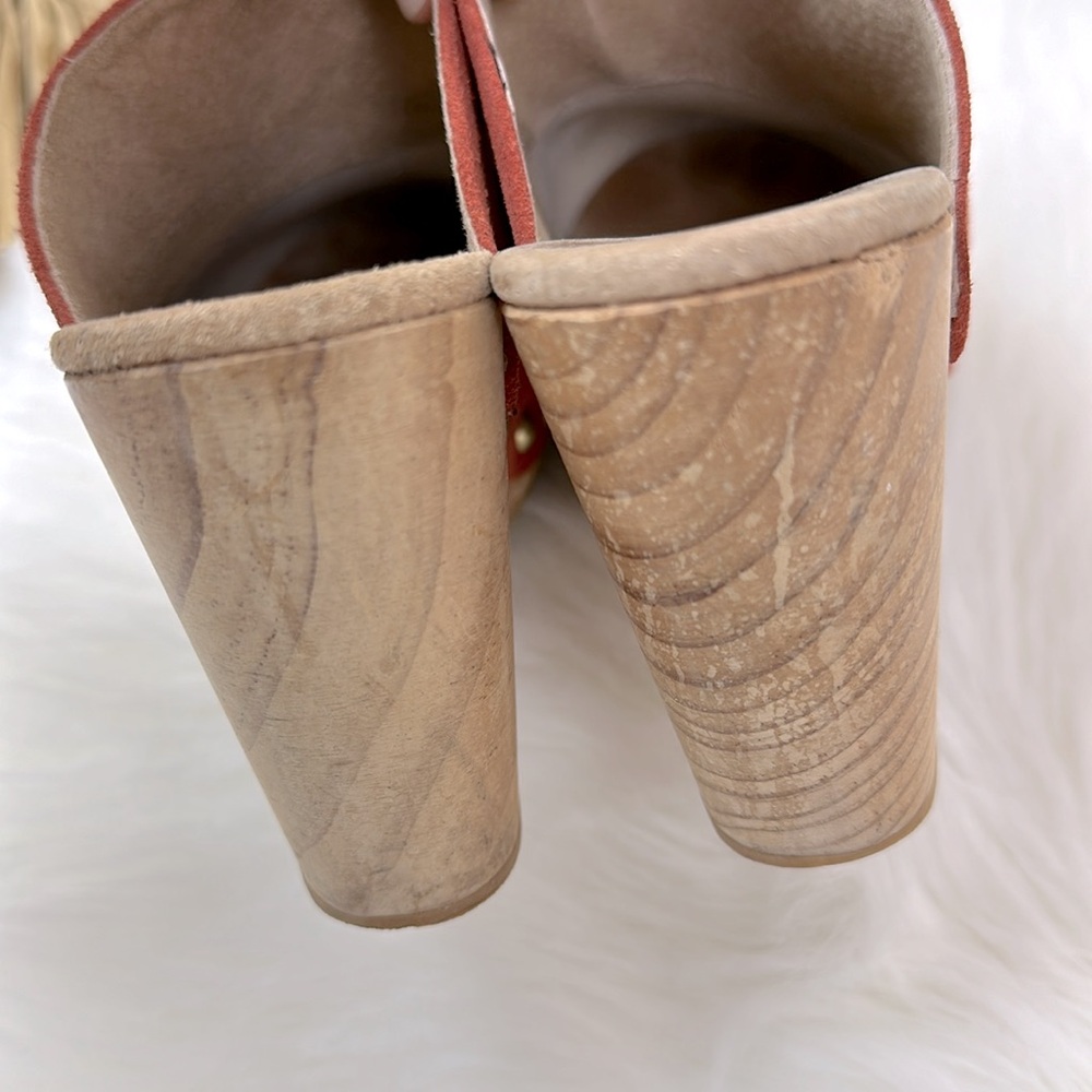 Free People Ring Leader Suede Studded Clogs - Picture 5 of 9